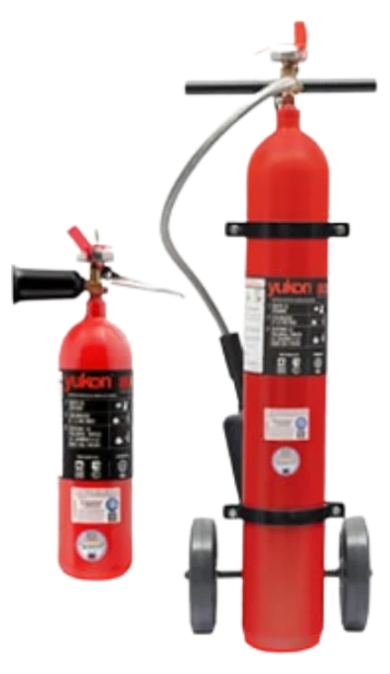 Matafuegos BC para líquidos, gases y fuegos eléctricos